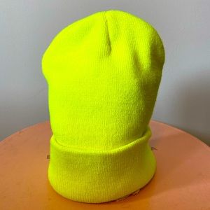 Neon Yellow Beanie/Toque Hat